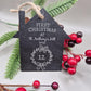 First Christmas in New Home Bauble, First Christmas Engraved Bauble, Christmas Decoration for New Home, Personalised House Slate Bauble