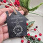 First Christmas in New Home Bauble, First Christmas Engraved Bauble, Christmas Decoration for New Home, Personalised House Slate Bauble