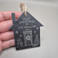 Christmas Housewarming Gift, Personalised Engraved Bauble, Christmas Decoration for New Home, First Home Personalised Bauble