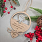 Robin Remembrance Bauble, Christmas Memorial Bauble, Remembrance Gift, Memorial Tree Decoration, Robins Are Near, Robin Tree Decoration