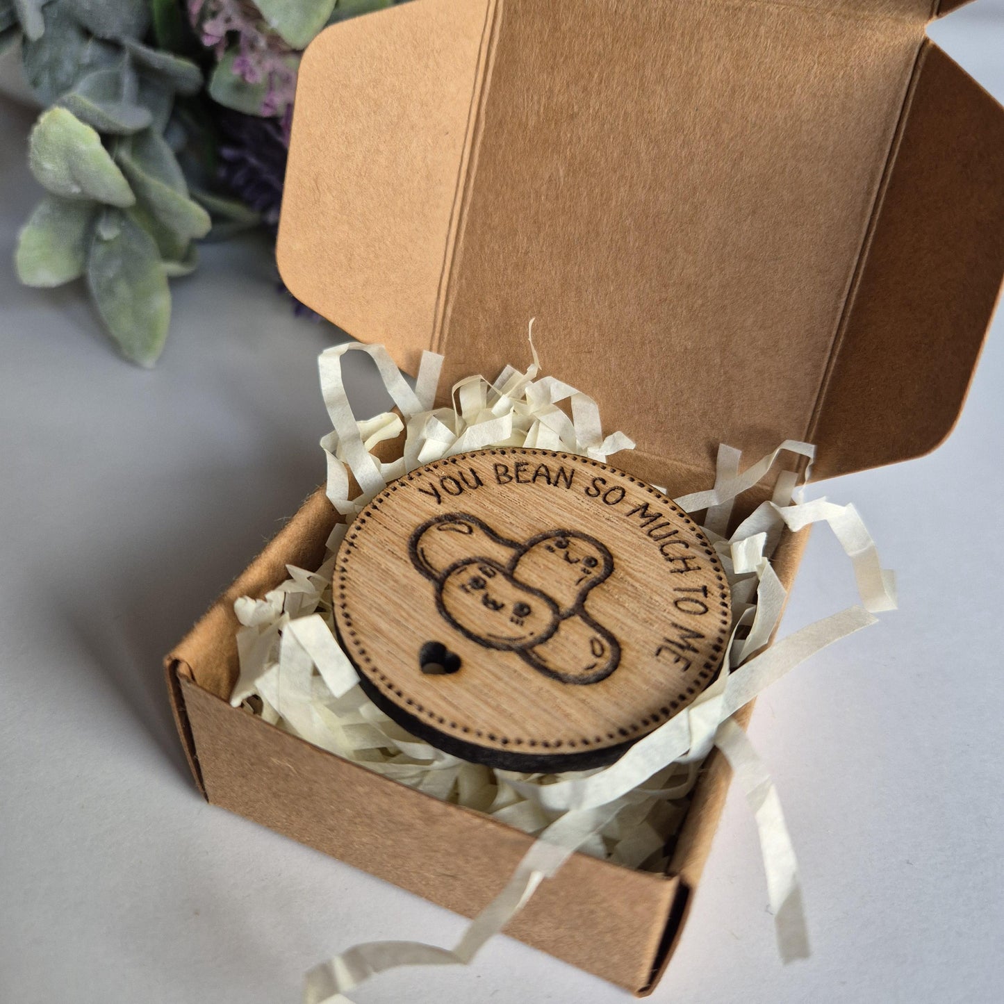 'You Bean So Much to Me' - Wooden Token