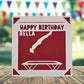 Trampolining Birthday Card, Personalised Birthday Card for Trampoliner, Gymnastics Birthday Card, Birthday Card for Gymnast