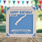 Trampolining Birthday Card, Personalised Birthday Card for Trampoliner, Gymnastics Birthday Card, Birthday Card for Gymnast