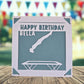 Trampolining Birthday Card, Personalised Birthday Card for Trampoliner, Gymnastics Birthday Card, Birthday Card for Gymnast