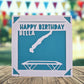 Trampolining Birthday Card, Personalised Birthday Card for Trampoliner, Gymnastics Birthday Card, Birthday Card for Gymnast