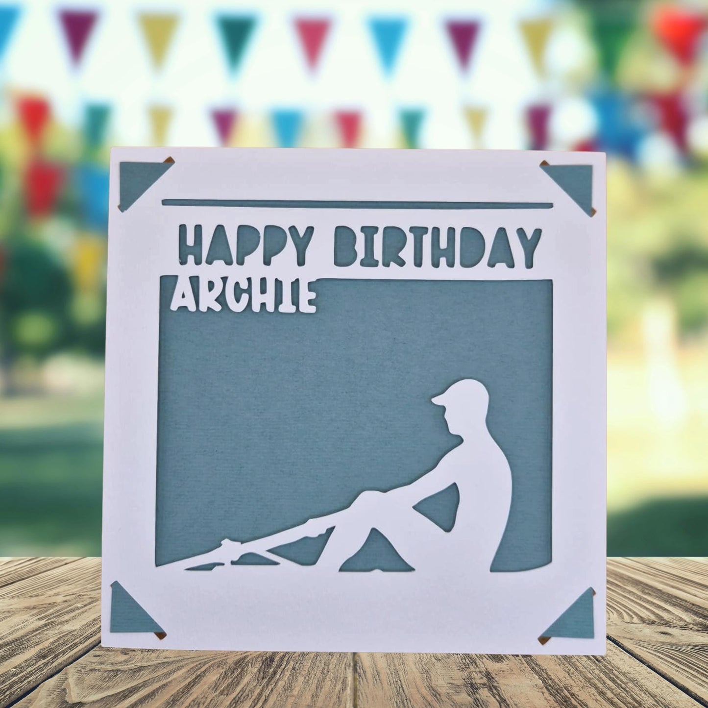 Rowing Birthday Card
