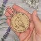 Pigeon Keyring: Engraved Pigeon Appreciation Club Keychain